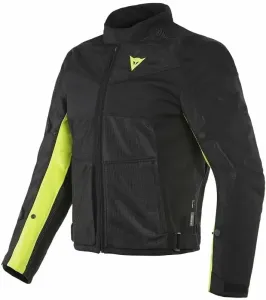 Dainese Sauris 2 D-Dry Black/Black/Fluo Yellow 48 Textile Jacket