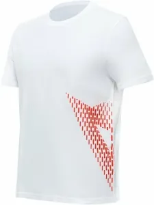 Dainese T-Shirt Big Logo White/Fluo Red 3XL T-Shirt