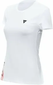 Dainese T-Shirt Logo Lady White/Black 2XL T-Shirt
