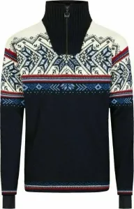Dale of Norway Vail Waterproof Midnight Navy/Red Rose/Off White M Jumper