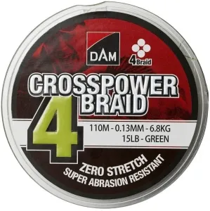 DAM Crosspower 4-Braid Green 0,10 mm 4,5 kg 150 m