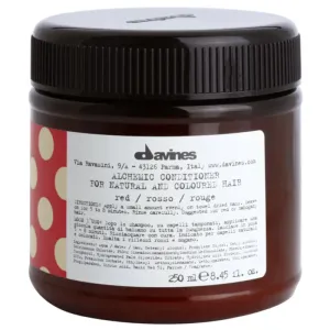 Davines Alchemic Conditioner Red moisturising conditioner for hair colour enhancement 250 ml