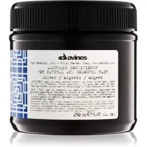 Davines Alchemic Conditioner Silver moisturising conditioner for hair colour enhancement 250 ml