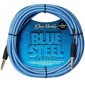 Dean Markley DMBSIN20S Blue 6 m Straight - Straight