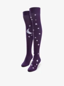Dedoles Měsíc a hvězdy Socks Violet #1886365