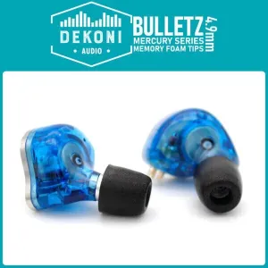 Dekoni Audio EPZ-MERCURY-PL Ear Pads for headphones Standard Earphones 4,9 mm Black
