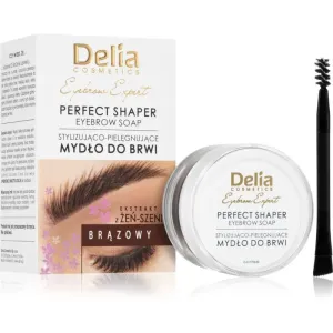 Delia Cosmetics Eyebrow Expert brow wax shade Brown 10 ml