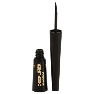 Delia Cosmetics Deepliner liquid eyeliner waterproof shade Black 3.5 ml