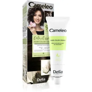 Delia Cosmetics Cameleo Color Essence hair colour in a tube shade 3.3 Chocolate Brown 75 g