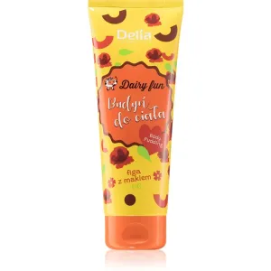 Delia Cosmetics Dairy Fun pampering body mousse Fig 250 ml