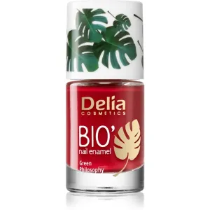Delia Cosmetics Bio Green Philosophy nail polish shade 611 Red 11 ml