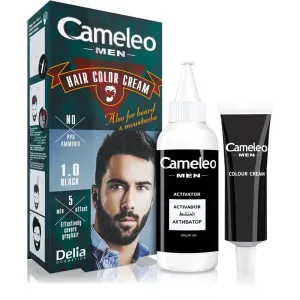 Delia Cosmetics Cameleo Men hair colour shade 1.0 Black 30 ml #229584