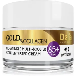 Delia Cosmetics Gold & Collagen 65+ anti-wrinkle cream with regenerative effect 50 ml #236590