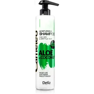 Delia Cosmetics Cameleo Aloe & Coconut moisturising shampoo for dry and brittle hair 250 ml #260285