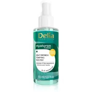 Delia Cosmetics Hyaluron Fusion Toning Facial Mist with Firming Effect 150 ml
