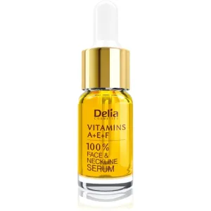 Delia Cosmetics Professional Face Care Vitamins A+E+F anti-wrinkle serum for face and décolleté 10 ml #229622