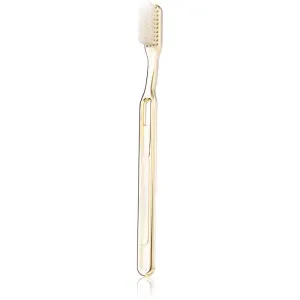 Dentissimo Toothbrushes Medium Medium Toothbrushes Shade Gold 1 pc