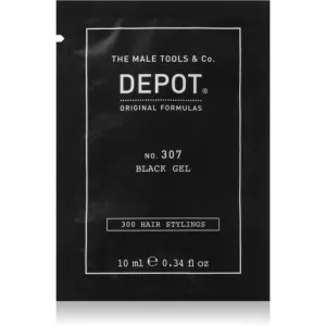 Depot No. 307 Black Gel styling gel for dark hair 10 ml