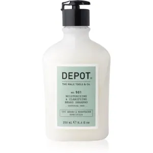 Depot No. 501 Moisturizing & Clarifying Beard Shampoo moisturising shampoo for beard 250 ml
