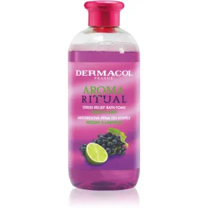 Dermacol Aroma Ritual Grape & Lime anti-stress bubble bath 500 ml