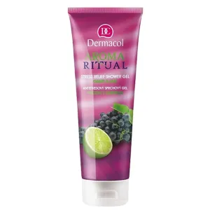 Dermacol Aroma Ritual Grape & Lime stress relief shower gel 250 ml