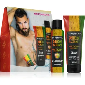 Dermacol Men Agent Don´t Worry Be Happy gift set (for the body) for men #299144