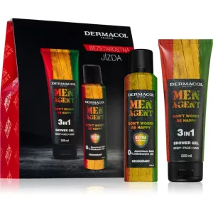 Dermacol Men Agent Don´t Worry Be Happy gift set (for the body) for men #1714730