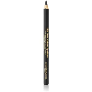 Dermacol True Colour Eyeliner long-lasting eye pencil shade 08 Black 4 g