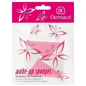 Dermacol Accessories triangular makeup sponge 4 pc