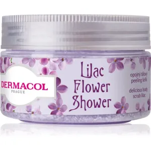 Dermacol Flower Care Lilac sugar body scrub 200 g