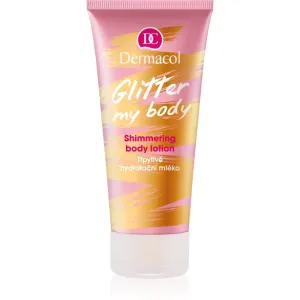 Dermacol My Body moisturising body lotion with glitter 200 ml