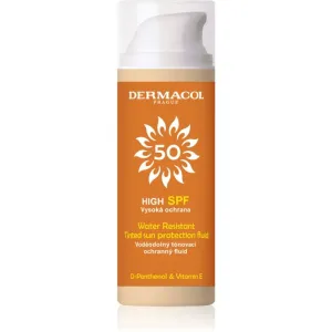 Dermacol Sun Water Resistant waterproof skin toning fluid with high sun protection SPF 50 50 ml #288688