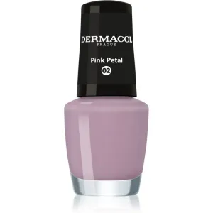 Dermacol Mini nail polish shade 02 Pink Petal 5 ml