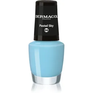 Dermacol Mini nail polish shade 06 Pastel Sky 5 ml