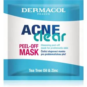 Dermacol Acne Clear purifying peel-off mask for problem skin 8 ml