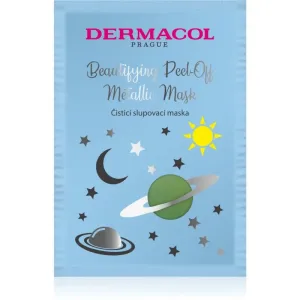 Dermacol Beautifying Peel-Off Metallic Mask peel-off mask for deep cleansing #247608