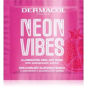 Dermacol Neon Vibes refreshing peel-off mask for instant brightening 8 ml