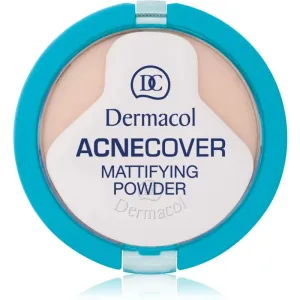 Dermacol Acne Cover compact powder for problem skin, acne shade Porcelain 11 g
