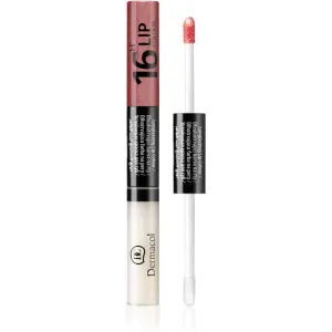 Dermacol 16H Lip Colour biphasic lasting colour and lip gloss shade 05 4.8 g