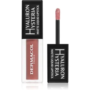 Dermacol Hyaluron Hysteria liquid matt lipstick shade 05 4,5 ml