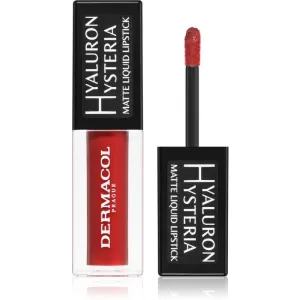 Dermacol Hyaluron Hysteria liquid matt lipstick shade 07 4,5 ml