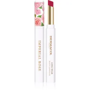 Dermacol Imperial Rose matt lipstick with rose fragrance shade 04 1,6 g