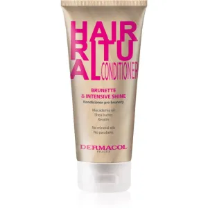 Dermacol Hair Ritual conditioner for brown hair shades 200 ml
