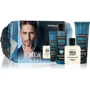 Dermacol Men Agent Gentleman Touch gift set (for face, body and hair)