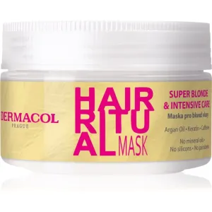 Dermacol Hair Ritual Mask for Blonde Hair 200 ml