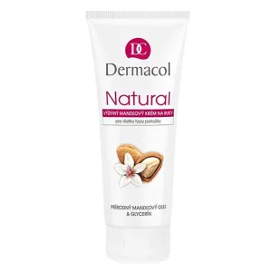 Dermacol Natural nourishing almond cream for hands and nails 100 ml