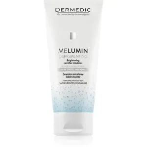 Dermedic Melumin cleansing micellar emulsion for skin with hyperpigmentation 200 ml