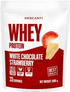Descanti Whey Protein White Chocolate Strawberry 1000 g