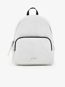 Desigual Alpha Mombasa Mini Backpack White