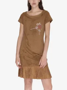 Desigual Dresses Brown